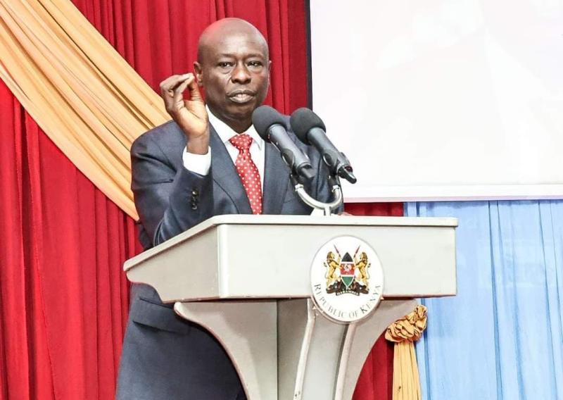 File image of Deputy President Rigathi Gachagua.
